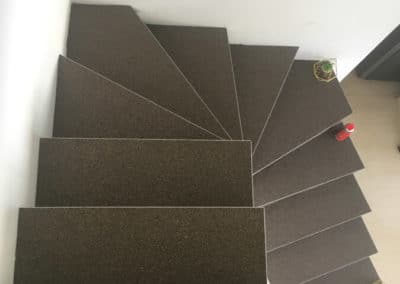 Escalier intérieur en résine de quartz à Milery (54)