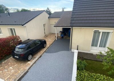 Allée de garage en résine de marbre – Richardménil 54